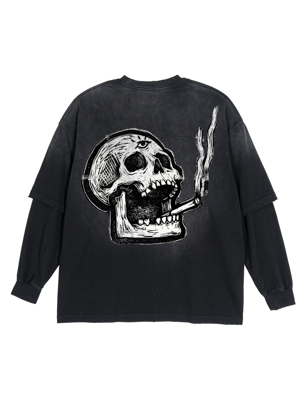 "DR*GS R LAME " DOUBLE LAYER TEE