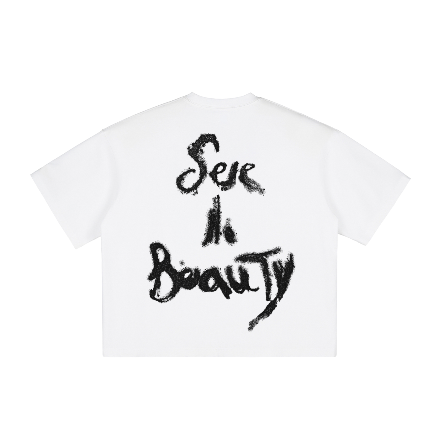 "SEE NO BEAUTY" TEE