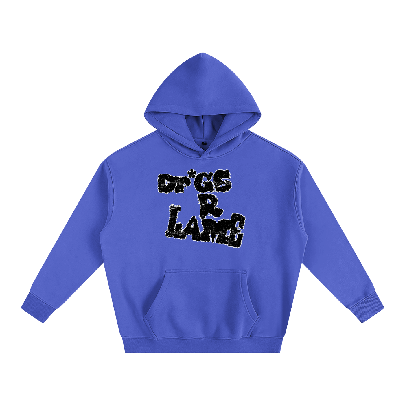 "DR*GS R LAME" OVERSIZED HOODIE