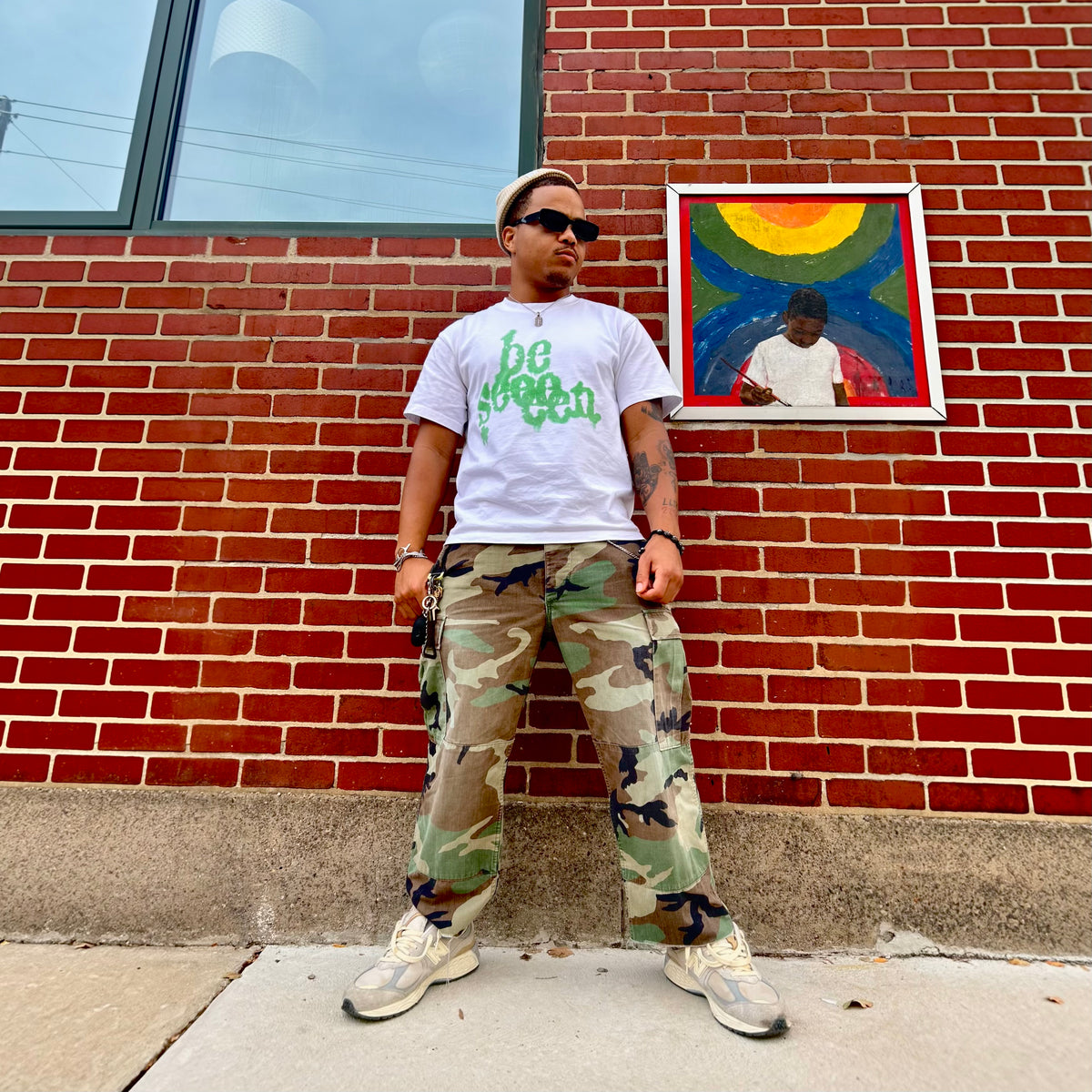 "BE SEEN" TEE